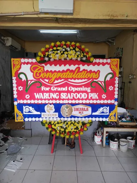 Papan Bunga Ucapan Selamat Taman Budaya Sentul